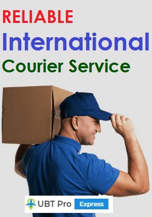 ubt express courier service.